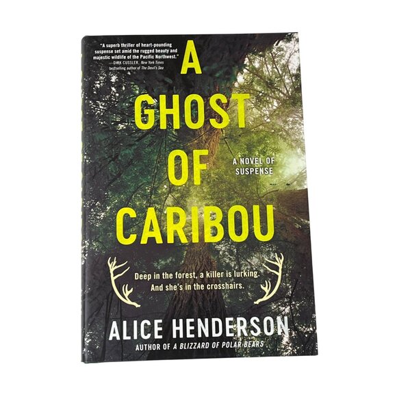 A Ghost of Caribou | Alice Henderson Book | Mystery Thriller Suspense - Picture 1 of 6